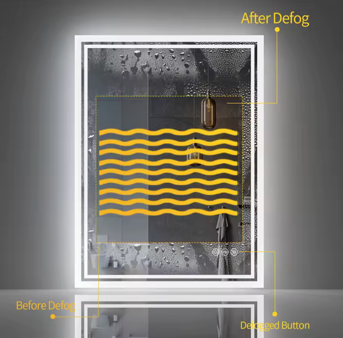 The Quality Mirror 70x90